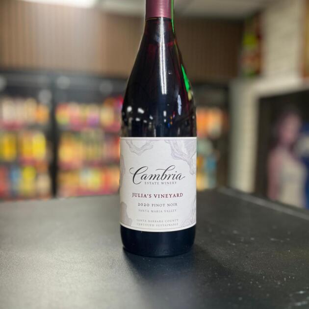 CAMBRIA ESTATE WINERY JULIA'S VINEYARD 2020 PINOT NOIR