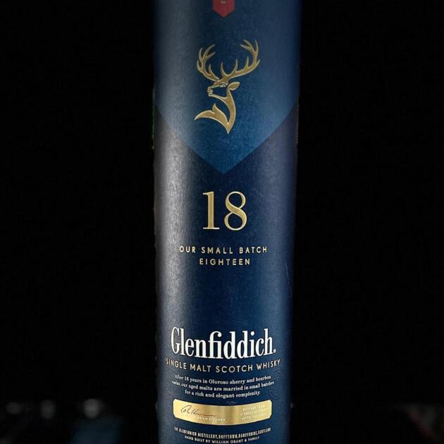 18 Our Small Batch Eighteen Glenfiddich Scotch Whiskey