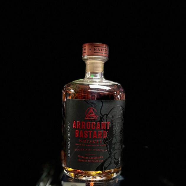Arrogant Bastard Whiskey