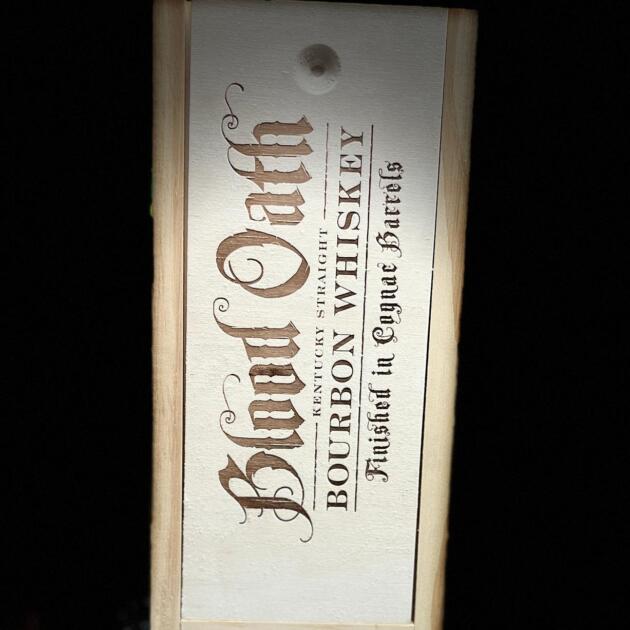 Blood Oath Bourbon Whiskey