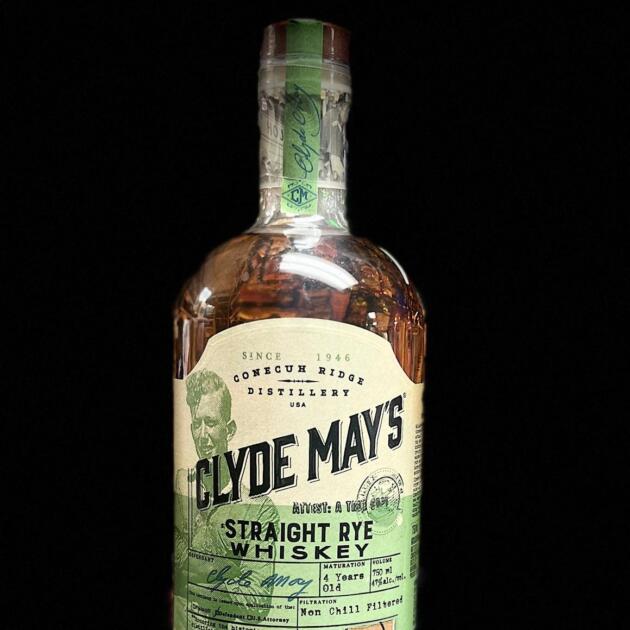 Clyde Mays Straight Rye Whiskey
