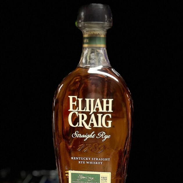 Elijah Craig Straight Rye 1789 Kentucky Straight Rye Whiskey