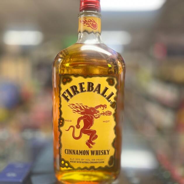 Fireball Red Hot Cinnamon Whiskey Alc 33% By Vol. (66 proff)