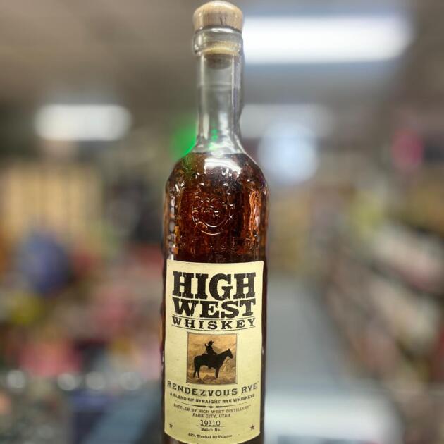 High West Whiskey Rendezvous Rye A blend of Straight Rye Whiskeys