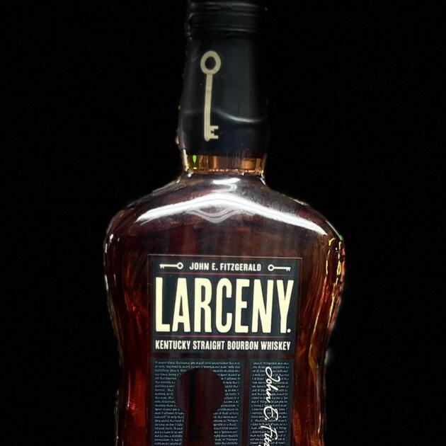 John E Larceny Kentucjy Straight Bourbon Whiskey