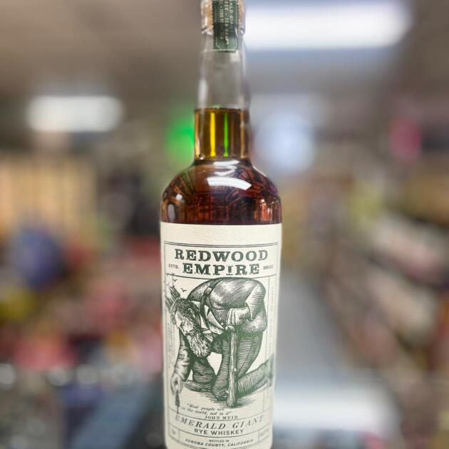RedWood Empire Emerald Giant Rye Whiskey