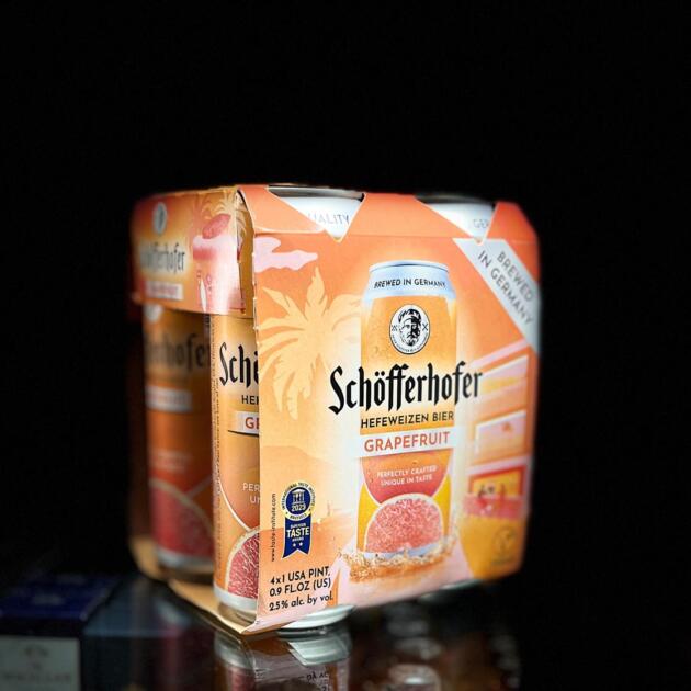 Schofferhofer Hefeweizen Bier Grapefruit